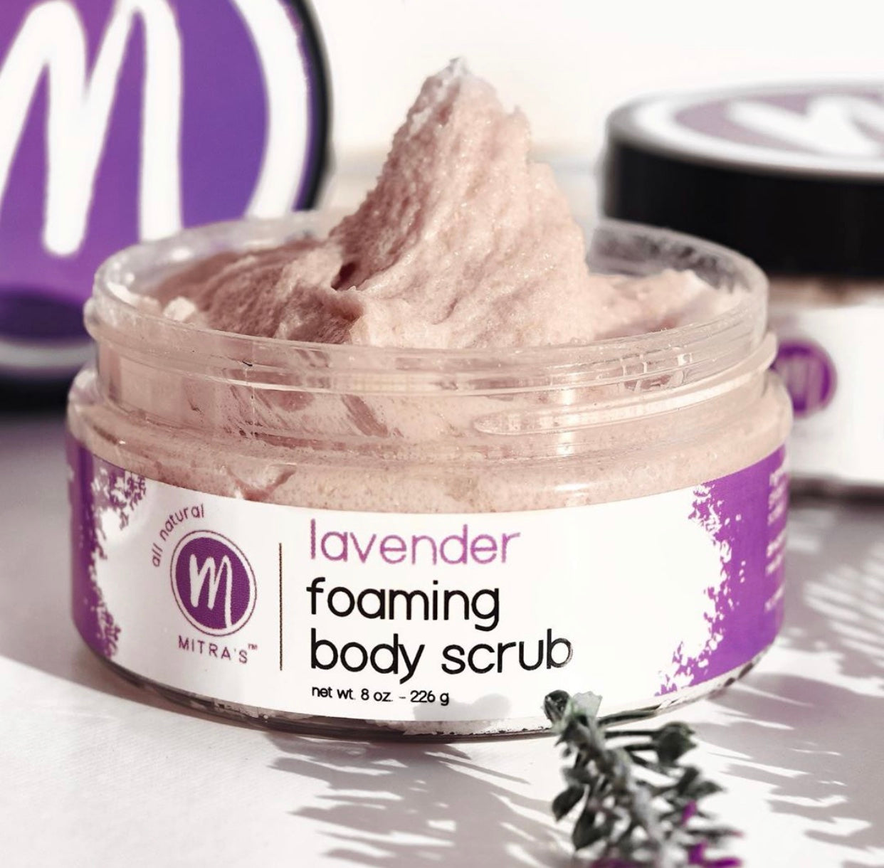 Lavender Foaming Body Scrub